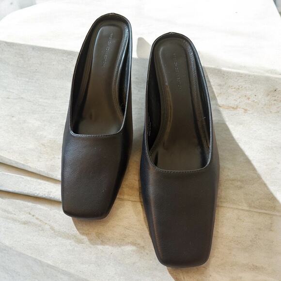 French Connection Square Toe Mule Size 6.5 - Picture 1 of 7